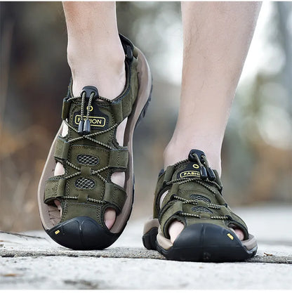TrailGuard - Outdoor Anti-Slip Closed-Toe Sandals (Men's)