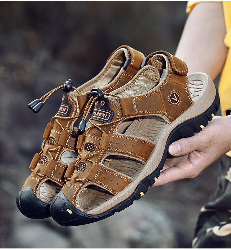TrailGuard - Outdoor Anti-Slip Closed-Toe Sandals (Men's)