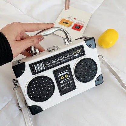 Mini Radio Retro Crossbody