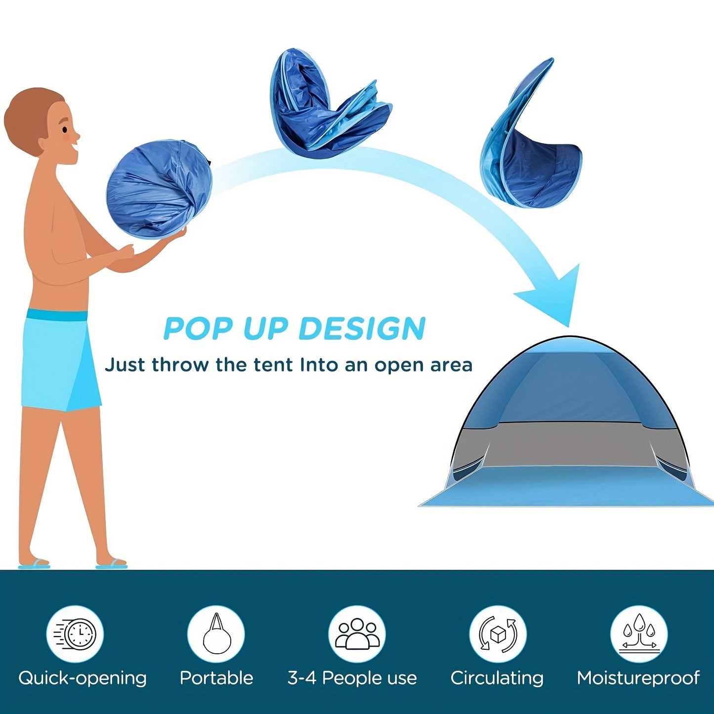 Pop-Up in Seconds, More Time with Family