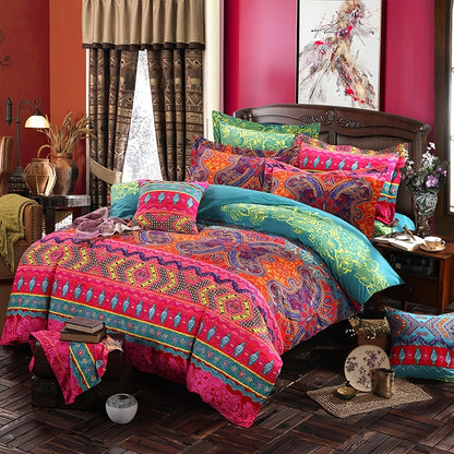 Exotic Tribal Medallion 3-Piece Duvet Cover Set