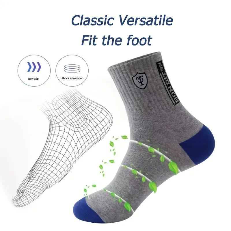 ErgoFit All-Day Comfort Socks (5-Pack)