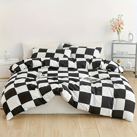 Checkered Quilt Set