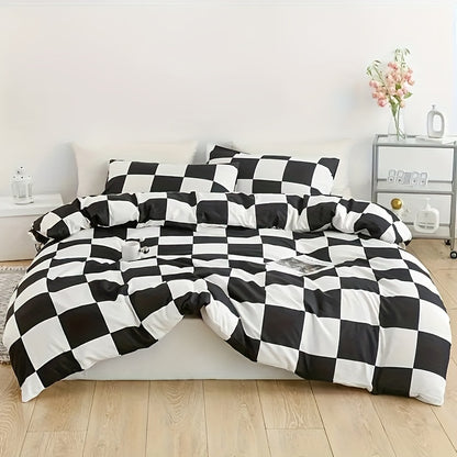 Checkered Quilt Set