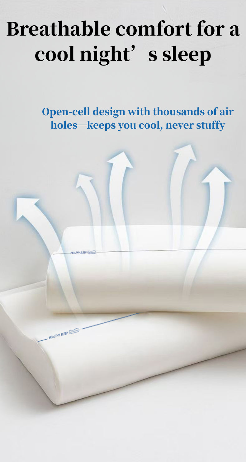 Removable and machine washable pillow cover for easy cleaning and long-term hygiene