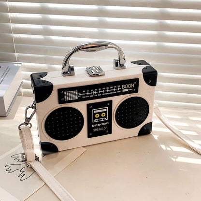 Mini Radio Retro Crossbody