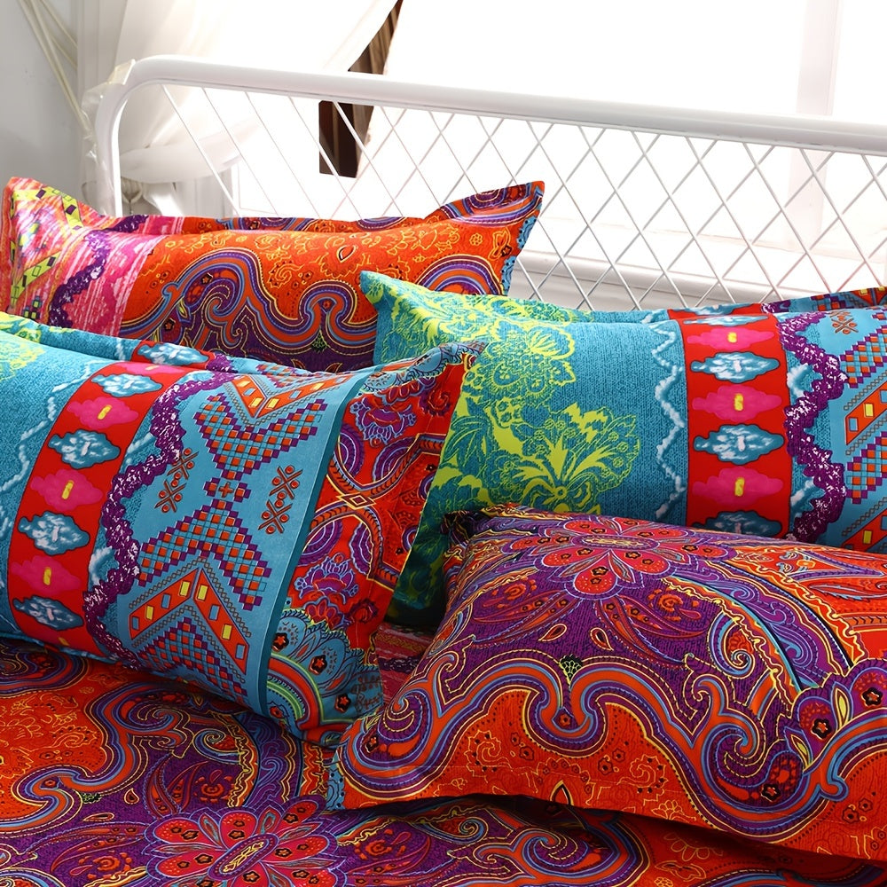 Exotic Tribal Medallion 3-Piece Duvet Cover Set