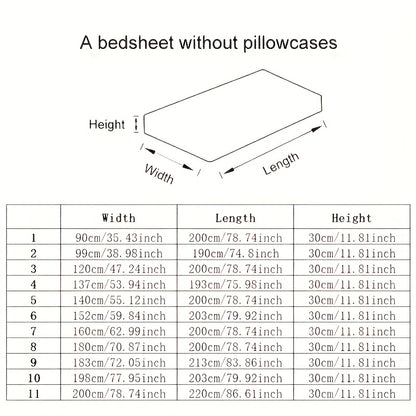 KGOODS Velvet Fitted Sheet – Plaid Heart Design, Soft & All-Season Comfort