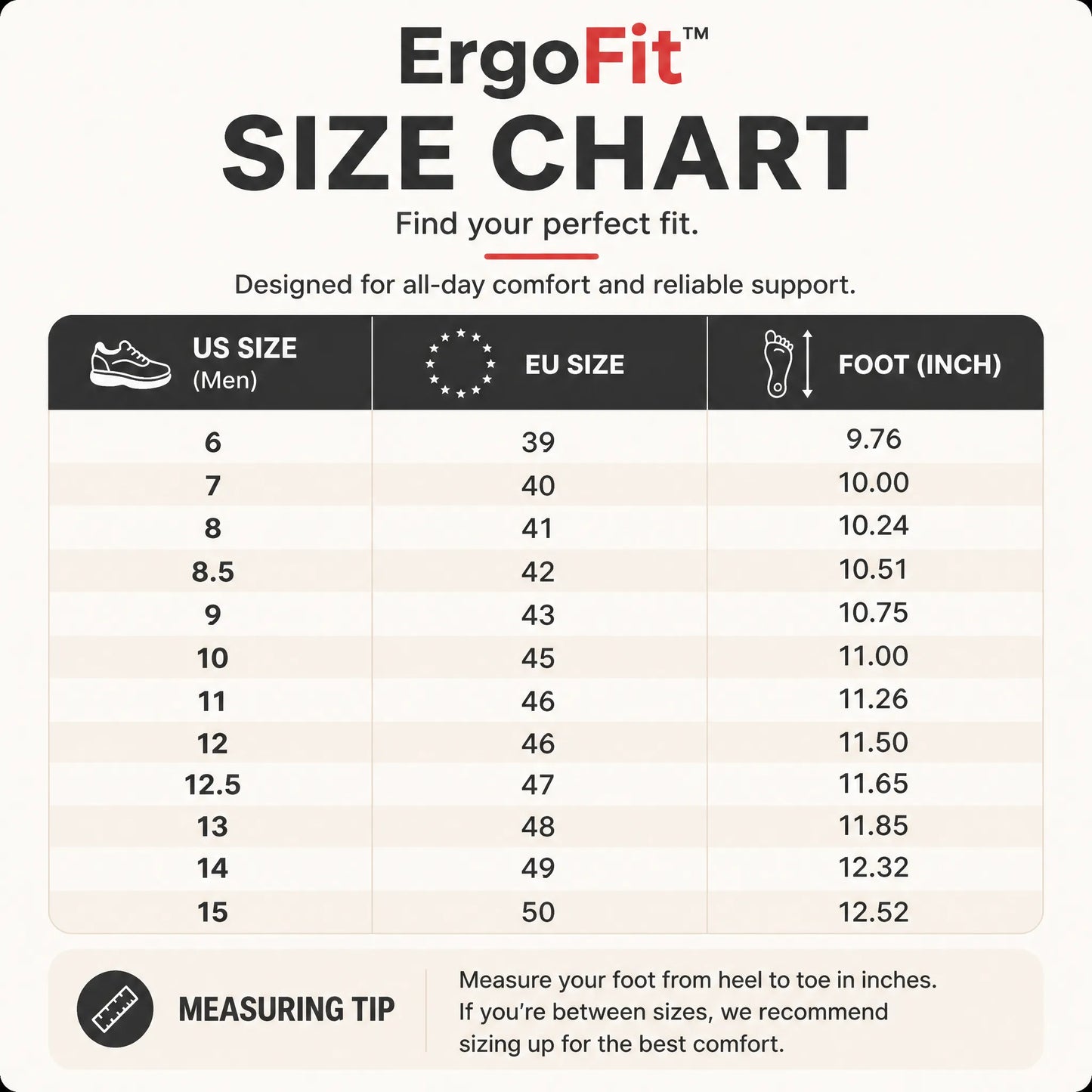 ErgoFit All-Day Boot