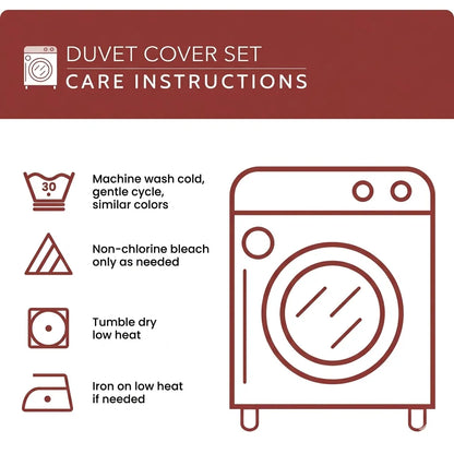 Blue Dragonfly Sunflower 3-Piece Duvet Cover Set