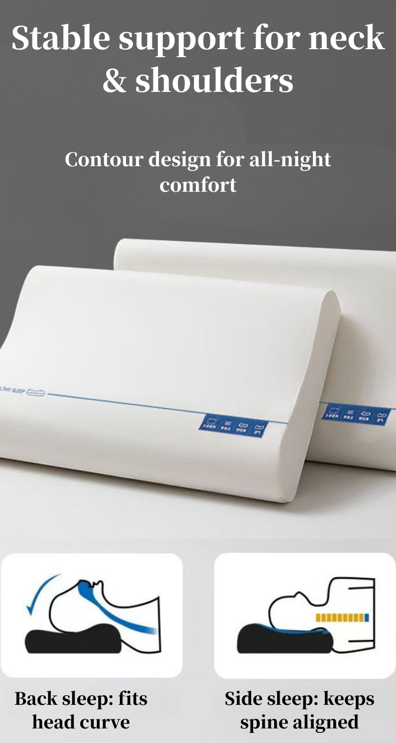 Premium packaging for zero pressure memory foam pillow perfect for gifting