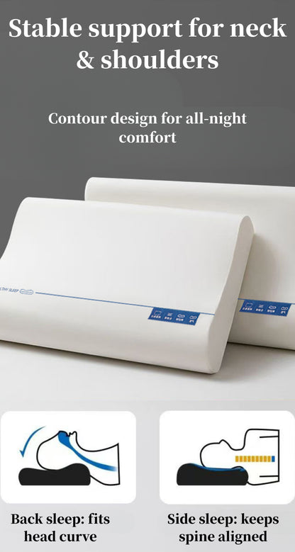 Premium packaging for zero pressure memory foam pillow perfect for gifting