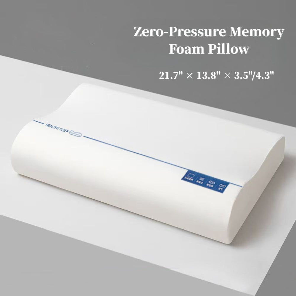 Elegant gift box packaging for zero pressure memory foam pillow perfect for family and friends