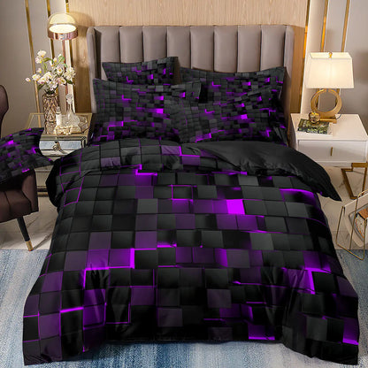 Side view of Velura 3D gradient bedding showing elegant structure and color depth